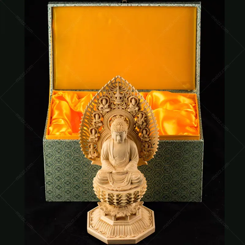wood carved buddha for sale