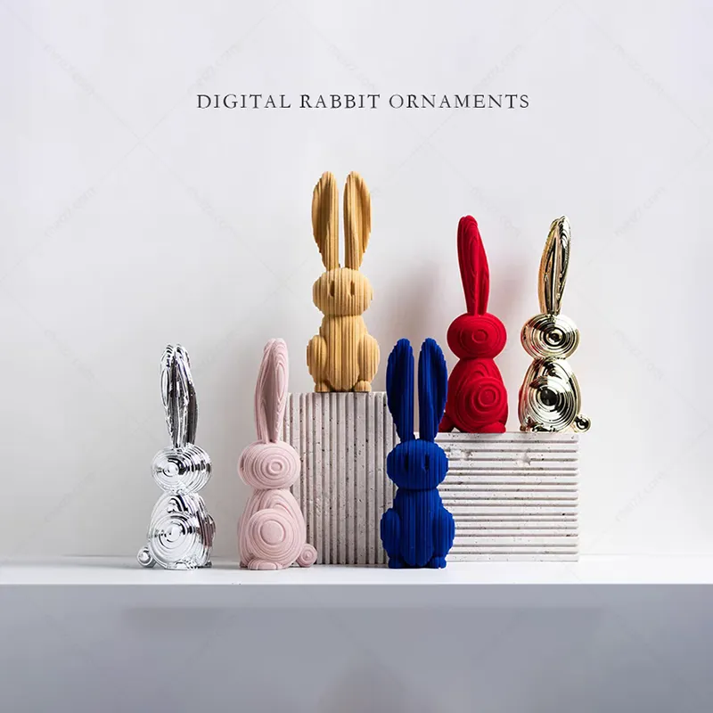 resin bunny figurines