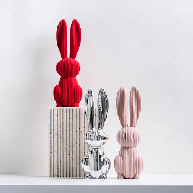resin bunny figurines