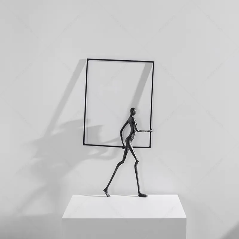 abstract human figure