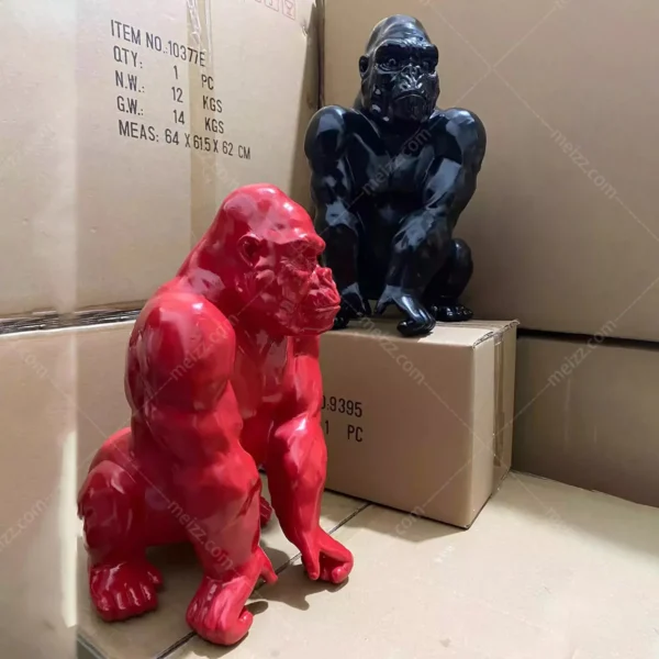 Gorilla Art Sculpture