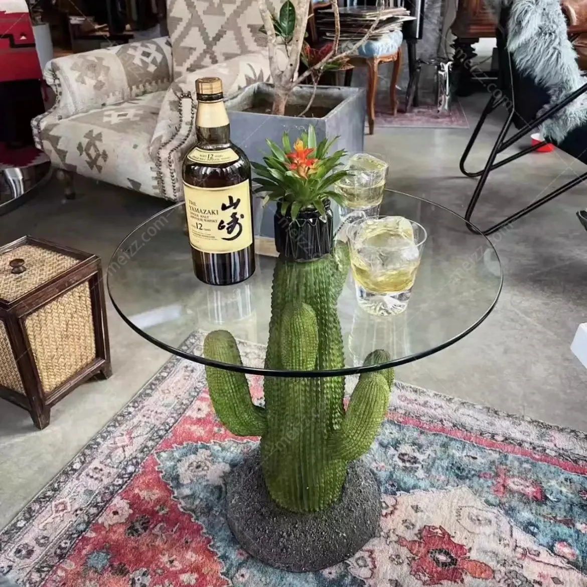 cactus side table