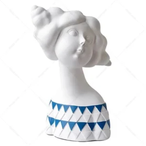 the girl bust statue