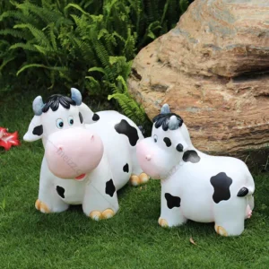 resin cow statue