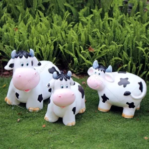 resin cow statue