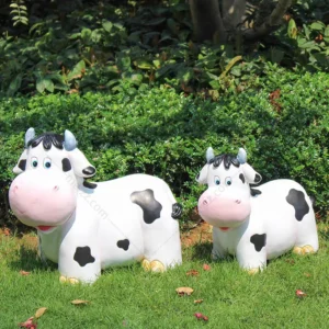 resin cow statue