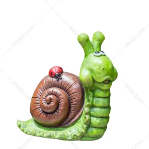 snail statue for garden