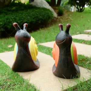snail statue for garden