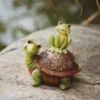 Snail and Frog Garden Statue