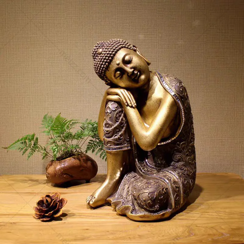 sleeping buddha ornament