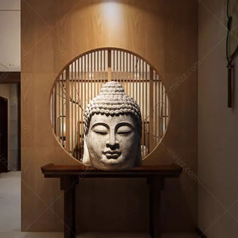 buddha head home decor