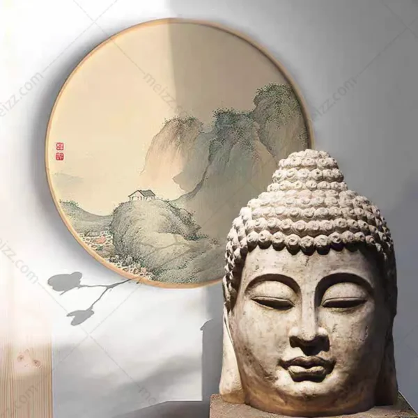 buddha head home decor