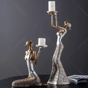 dancing girl candle holder