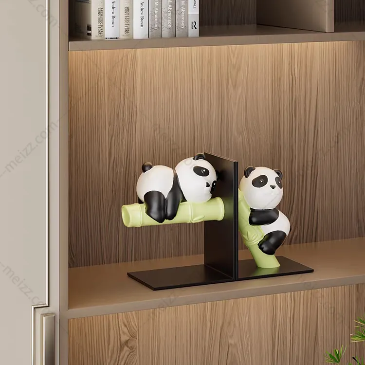 Panda Bookends