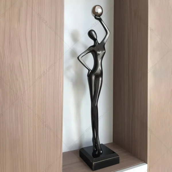 skinny female sculpture