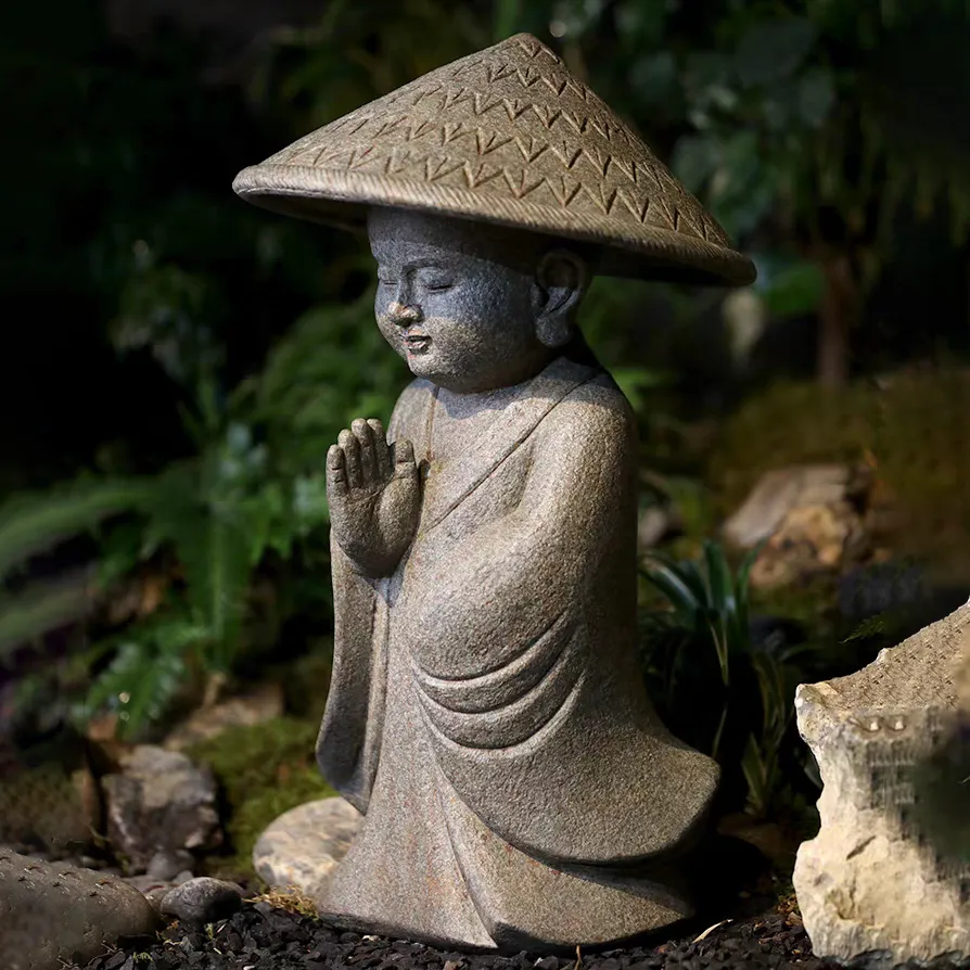 Monk Statue for Garden