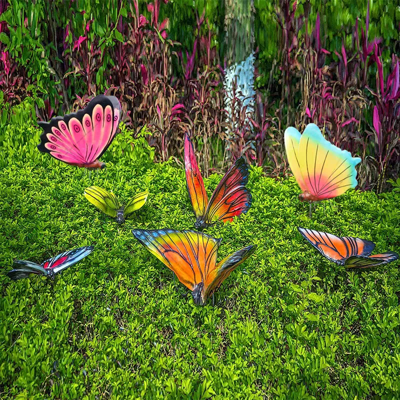 butterfly statue for garden