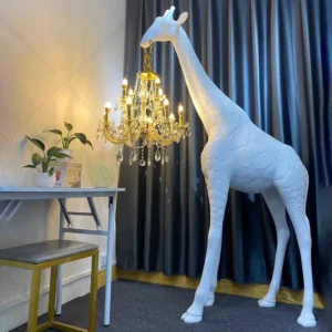giraffe floor lamp