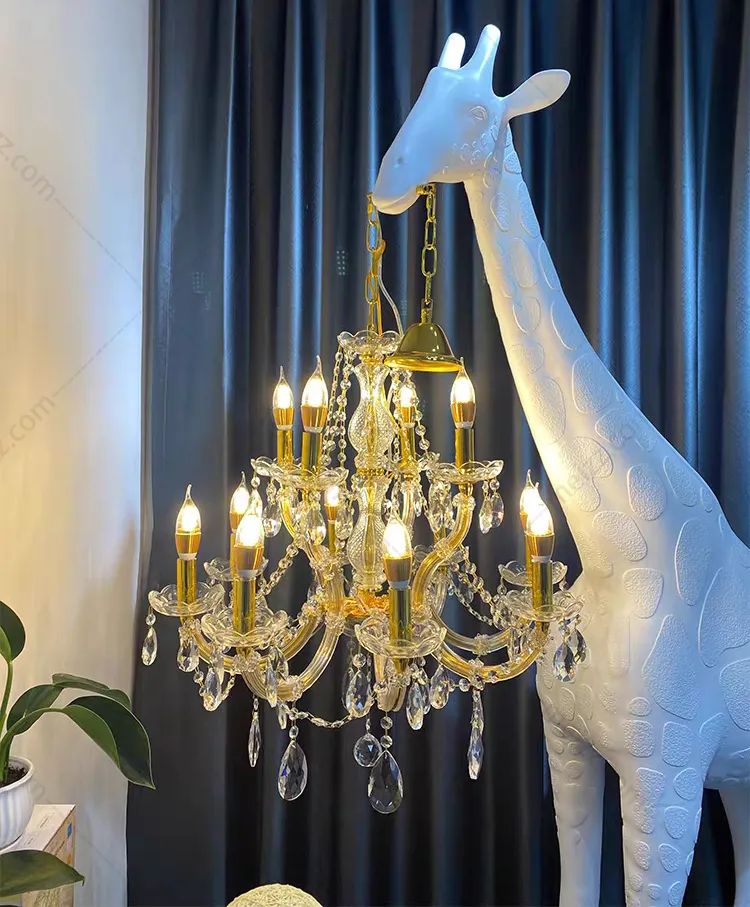 giraffe floor lamp