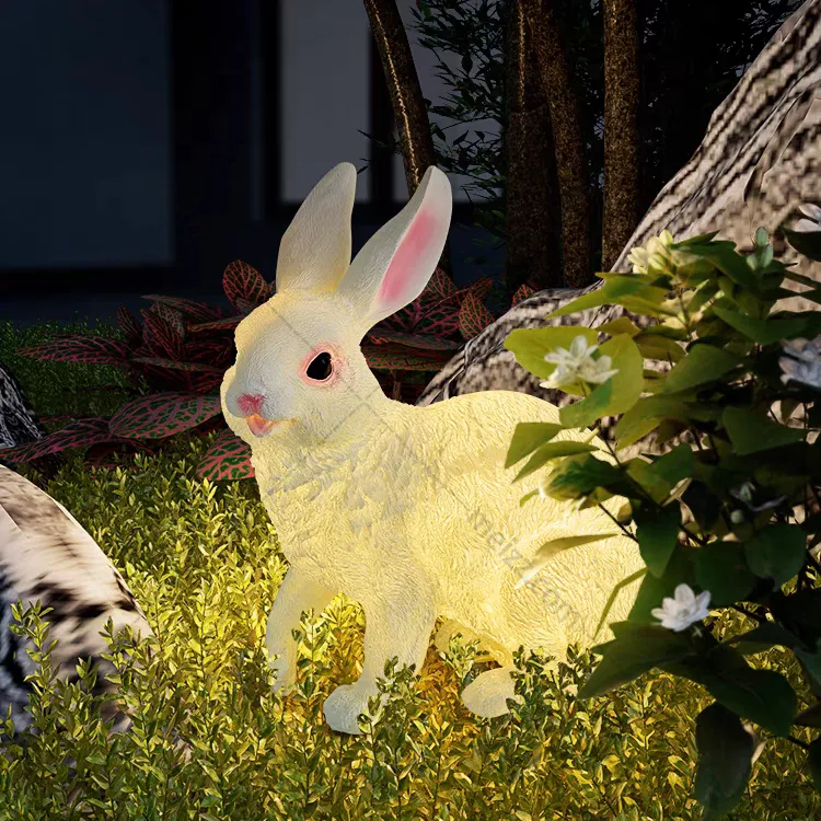 solar light rabbit