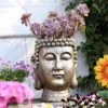 Buddha Head Flower Pot