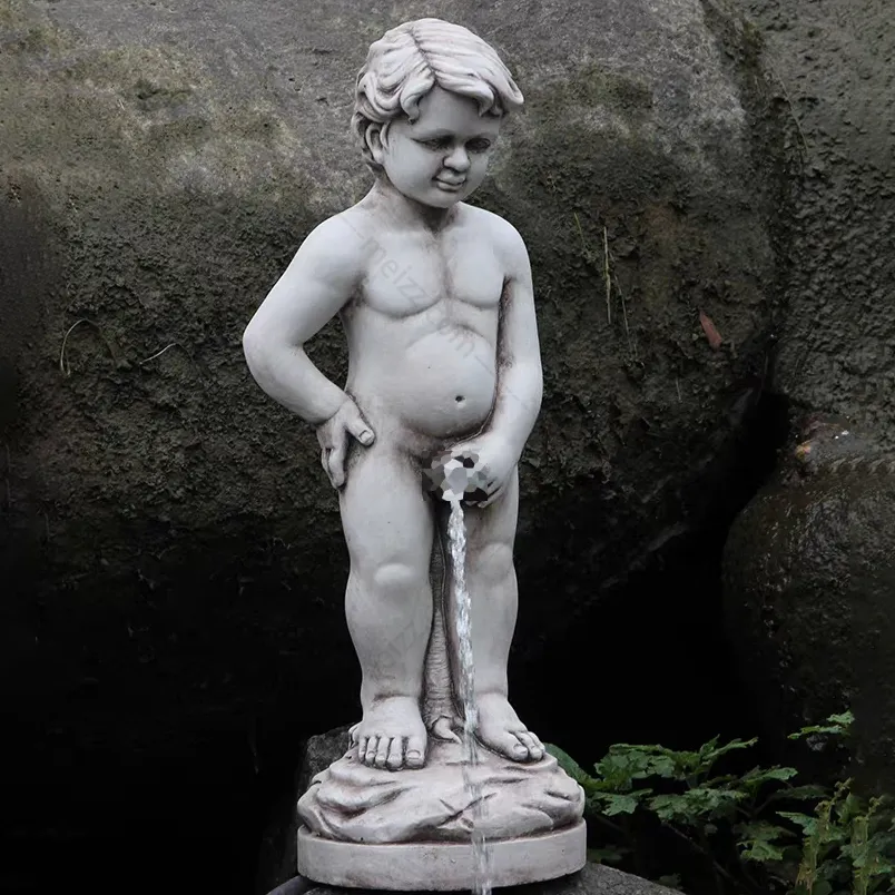 Peeing Boy Statue Fountain