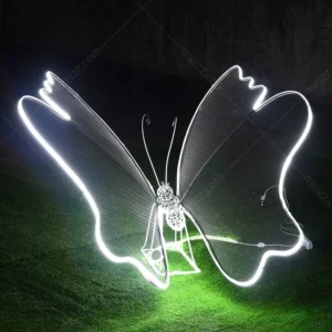 solar outdoor butterfly lights