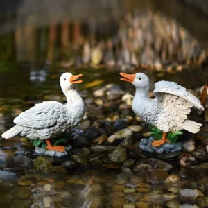 duck lawn statues