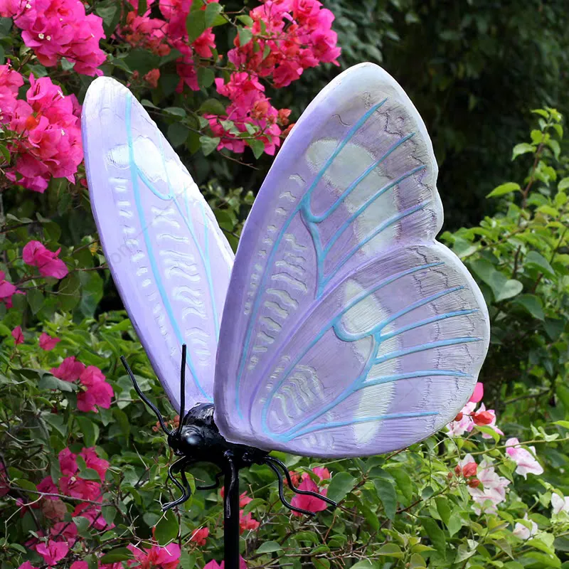 butterfly outdoor solar lights