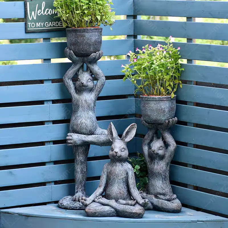 rabbit plant pot