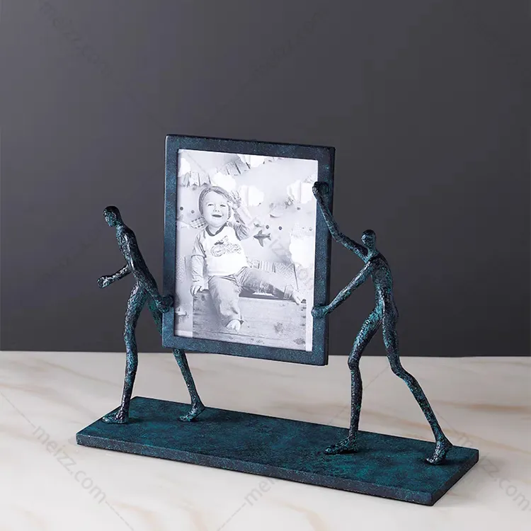 Bronze Metal Picture Frame