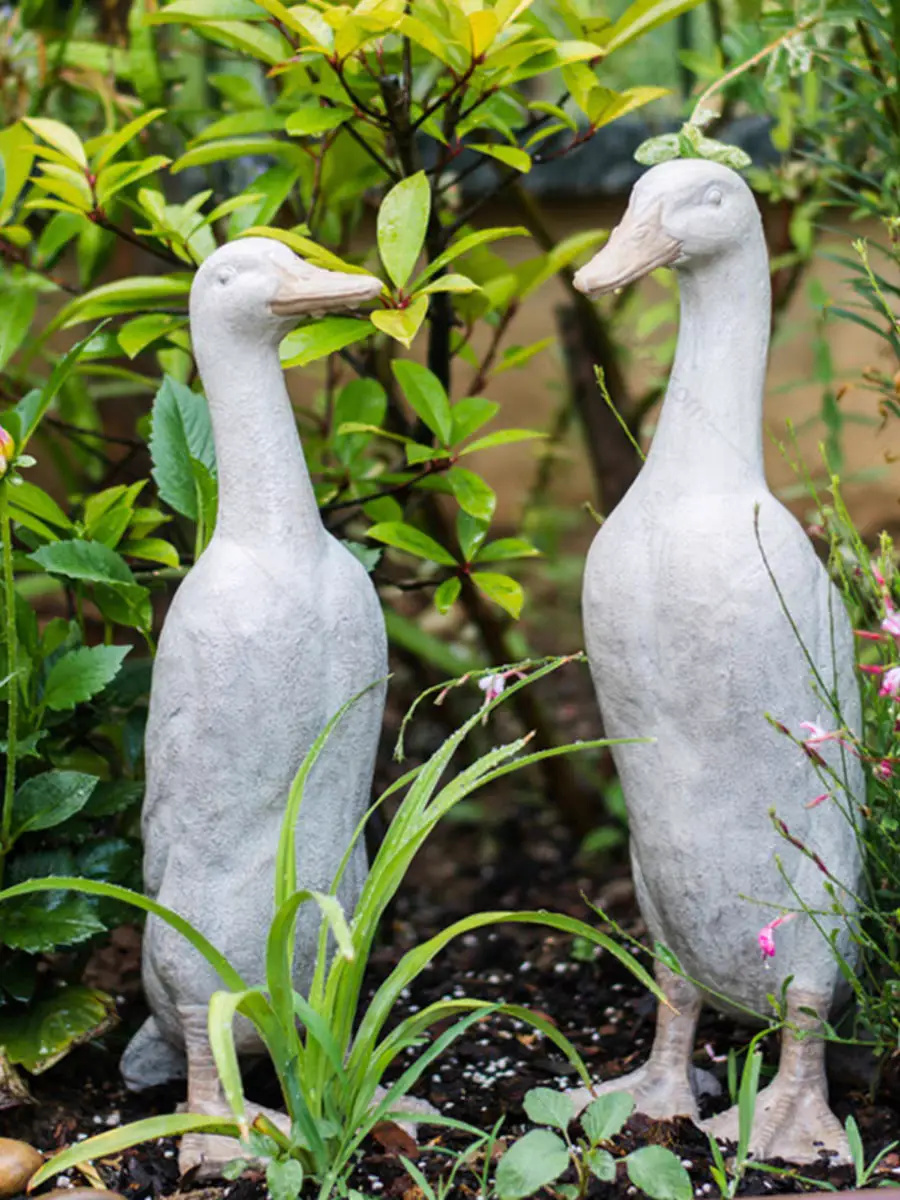 large duck garden ornaments