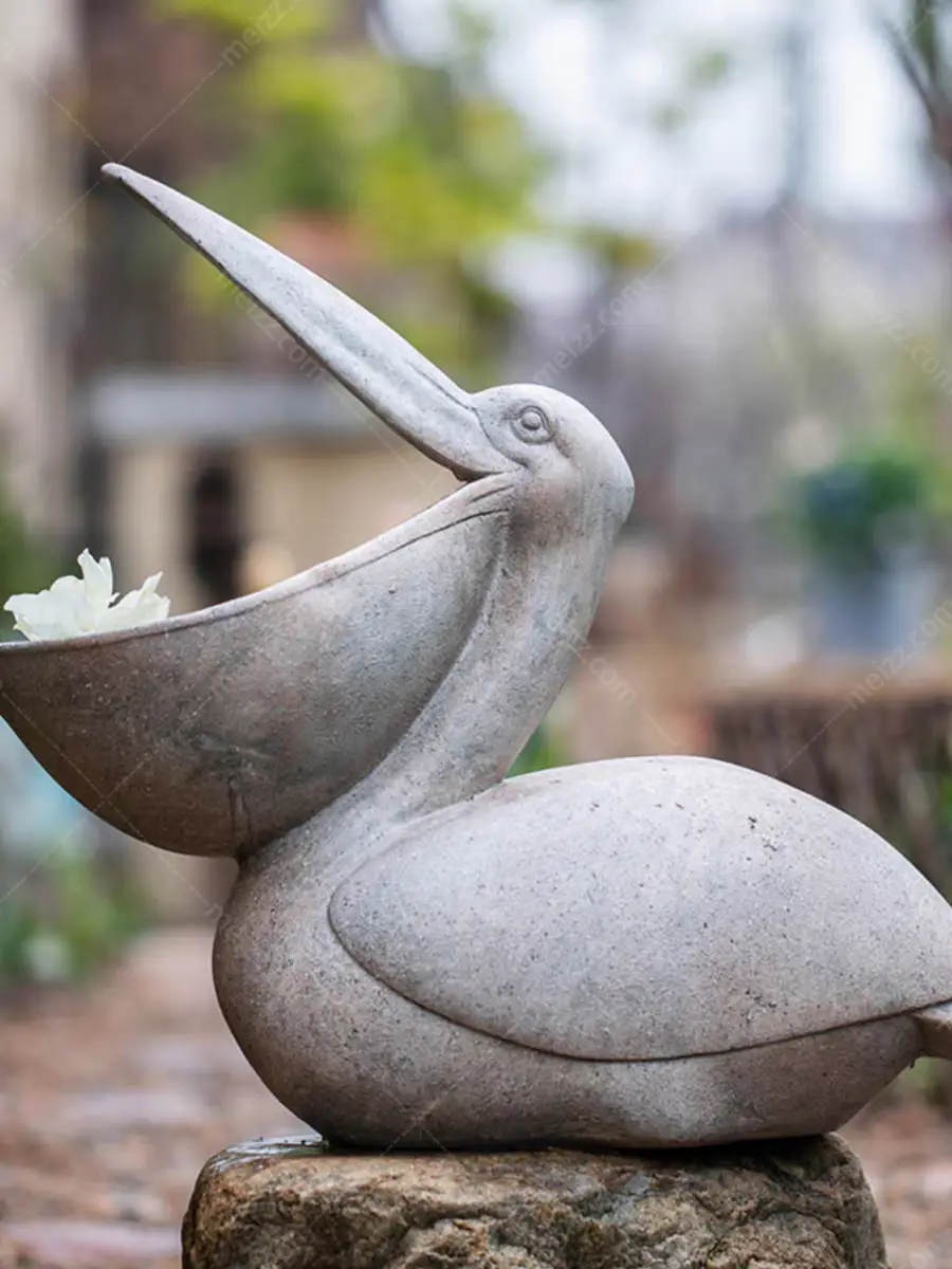 pelican flower pot