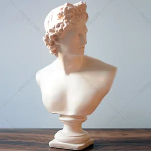 Apollo Head Sculpture