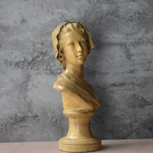 Girl Bust Sculpture