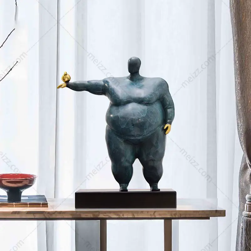 fat man statue