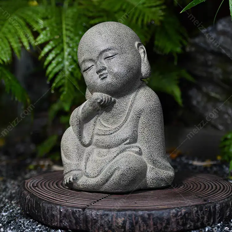 Little Monk Statue