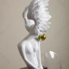 White Angel Sculpture