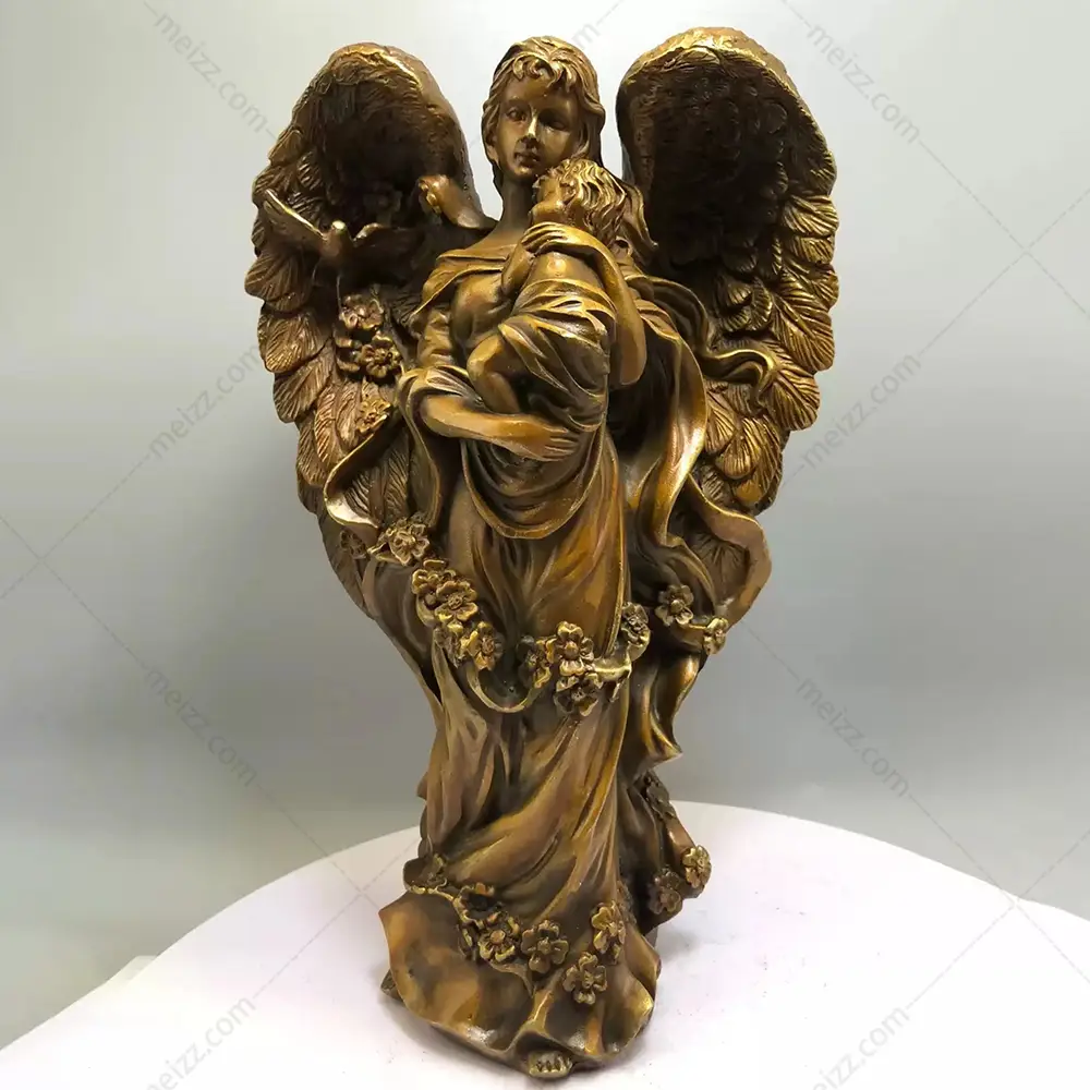 small guardian angel figurines