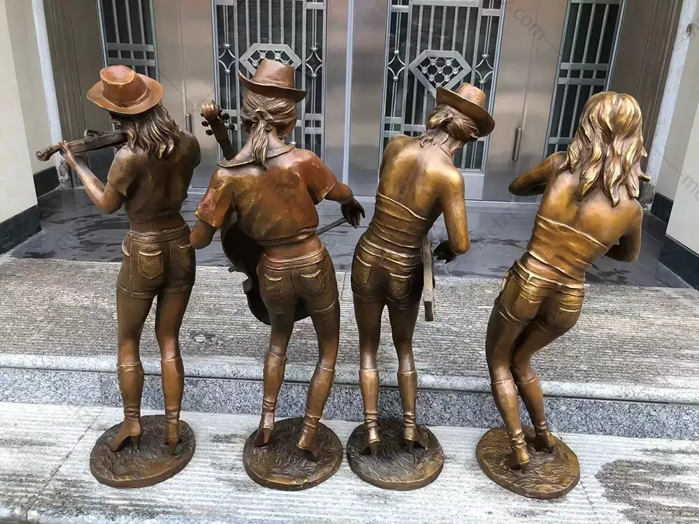jazz band statue collection