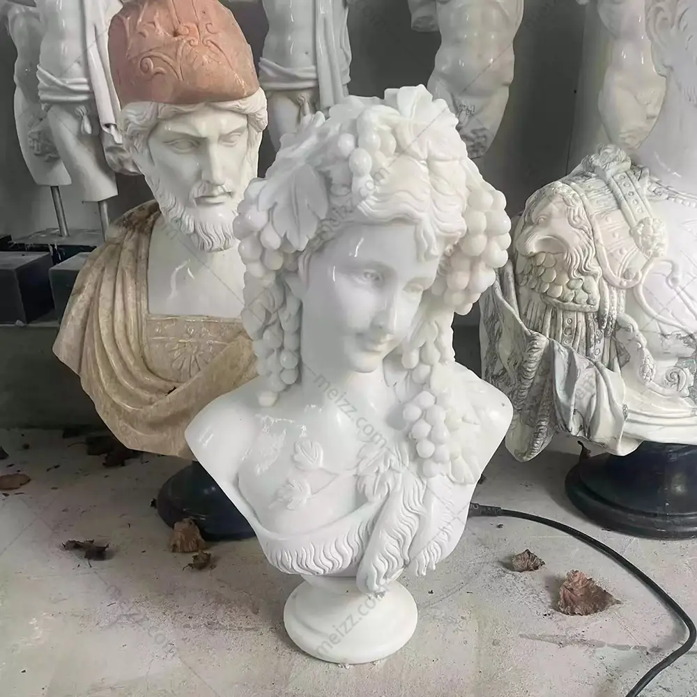 antique lady bust