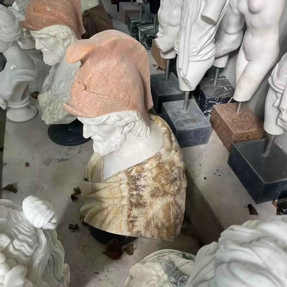 roman soldier bust