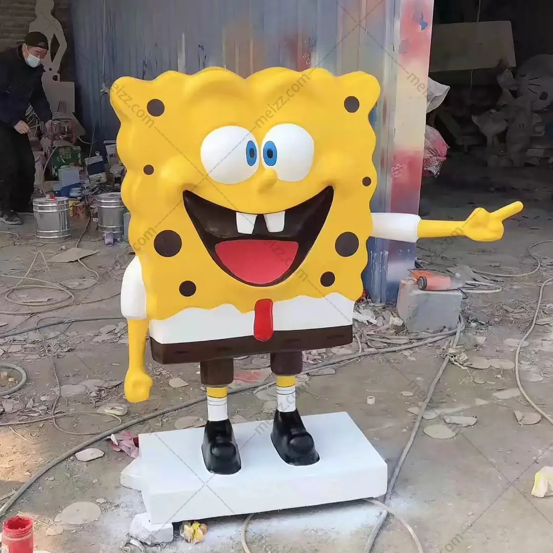 spongebob art sculpture