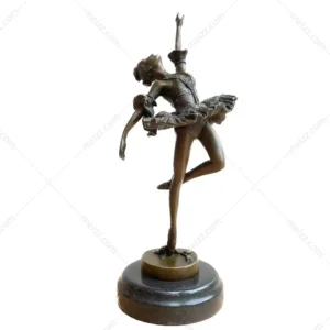 bronze ballet dancer figurines