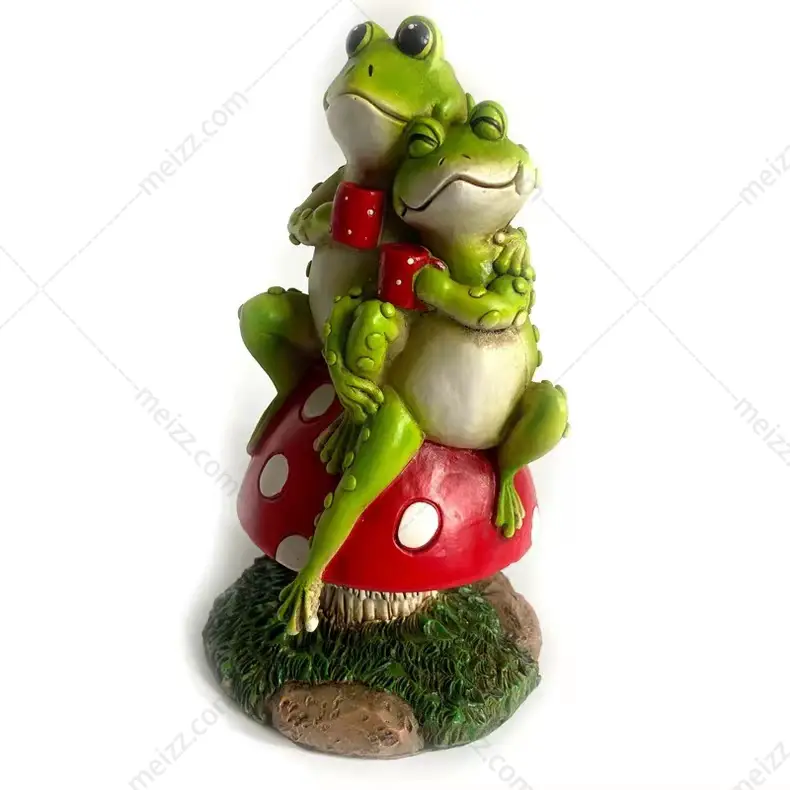 frog lovers garden sculpture