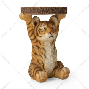 tiger end table
