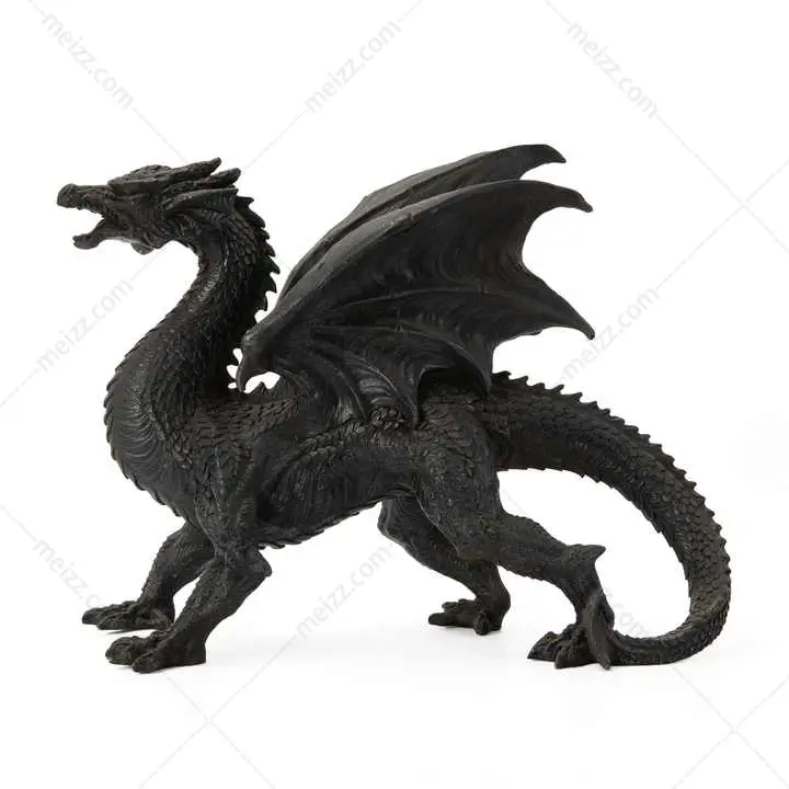black dragon statue