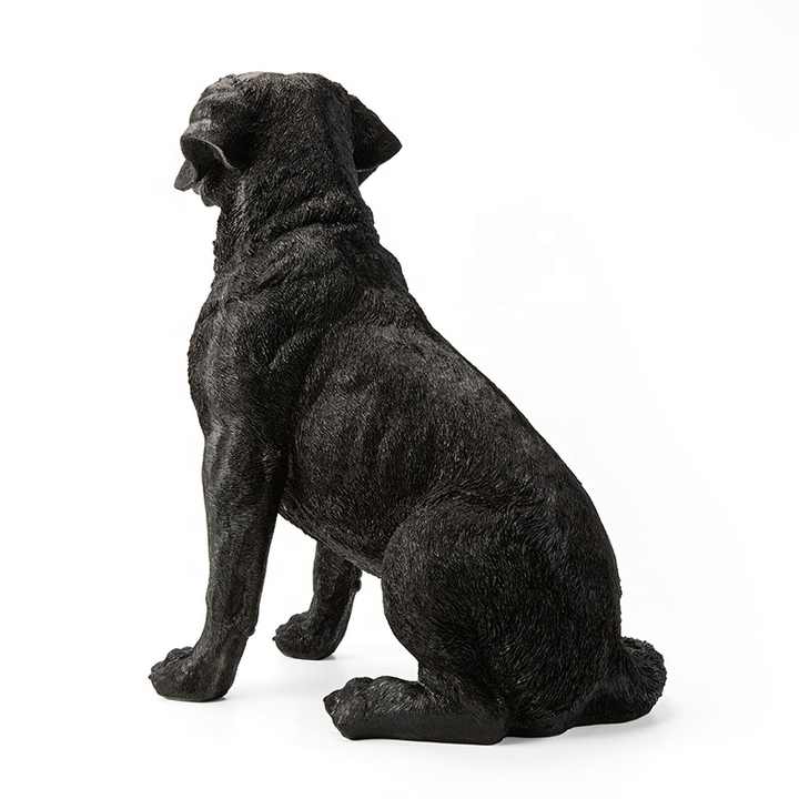 black labrador statue