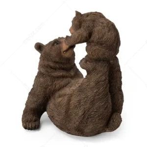 resin black bear figurines