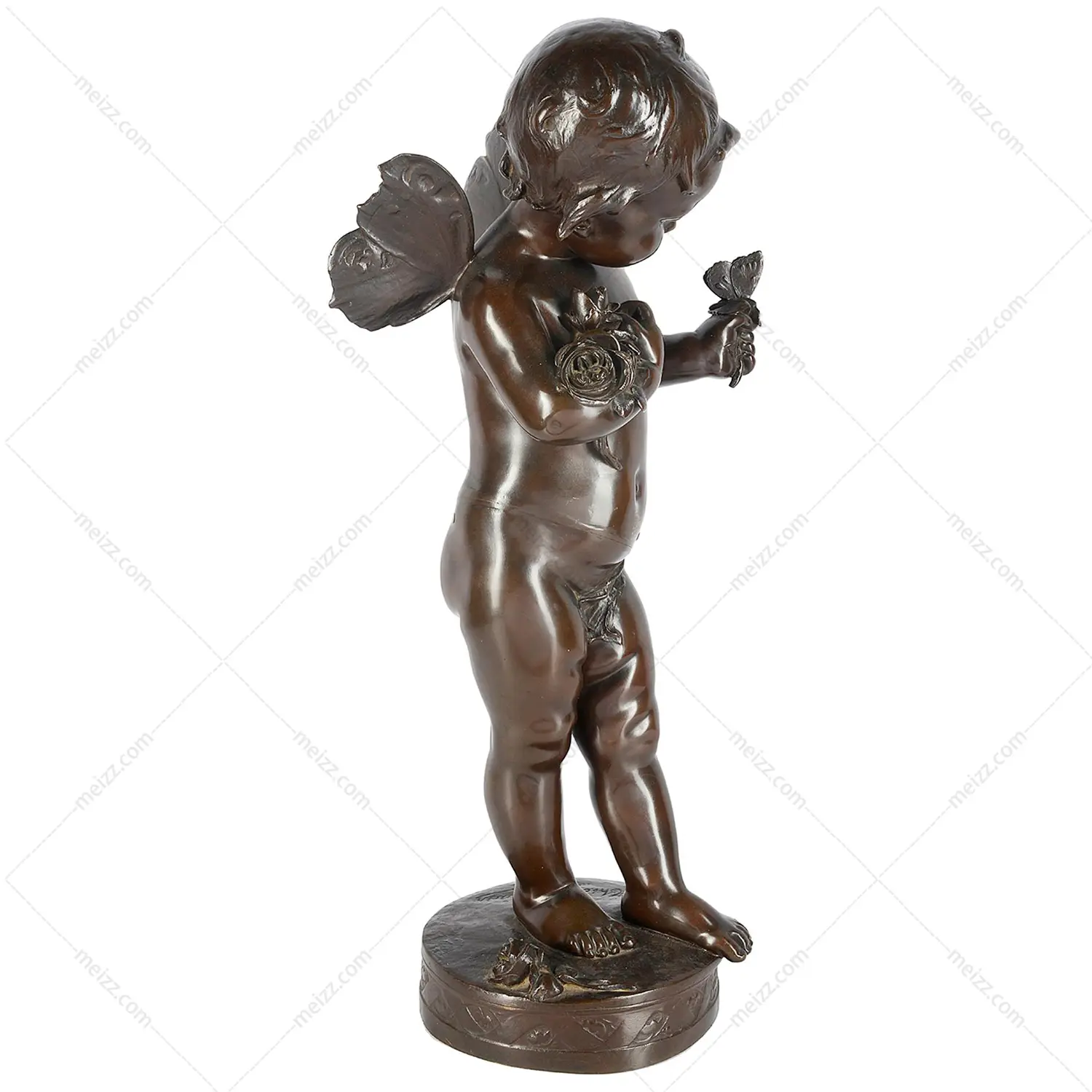 Bronze Cherub Statue